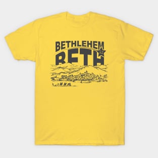 Bethlehem Beth Black T-Shirt